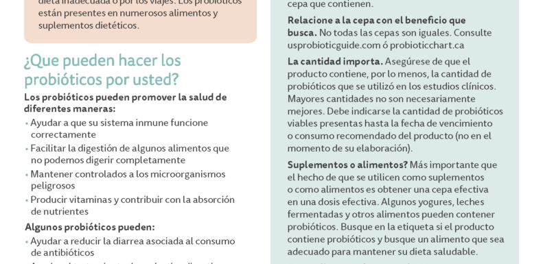 ¿conoces Los Beneficios De Los Probióticos?